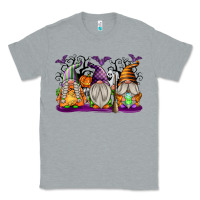 Heather Grey Halloween Gnomes Classic Tee - texasbilliewilder