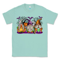 Seafoam Halloween Gnomes Classic Tee - texasbilliewilder