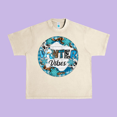 Winter Vibes Urban Heavy Tee Designed By Ranaportraitstore