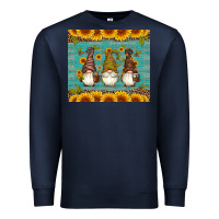 Navy coffee gnomes Premium Sweatshirt - Artiststas