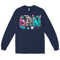 Navy lpn Long Sleeve Tee - texasbilliewilder
