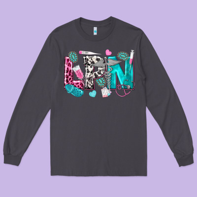 Lpn Long Sleeve Tee Designed By Texasbilliewilder