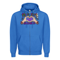 True Royal this girl loves halloween Zipper Hoodie - CowhideDigitalArt