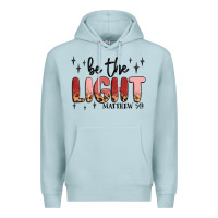 Blue Mist be the light Premium Hoodie - MaliasSmallBusiness