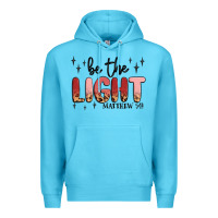 Ocean Blue be the light Premium Hoodie - MaliasSmallBusiness