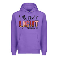 Purple be the light Premium Hoodie - MaliasSmallBusiness