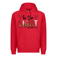 Red be the light Premium Hoodie - MaliasSmallBusiness