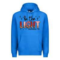 True Royal be the light Premium Hoodie - MaliasSmallBusiness