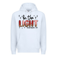 White be the light Premium Hoodie - MaliasSmallBusiness