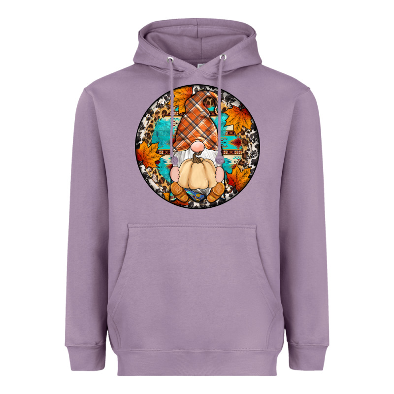 Fall Gnomes Round Earrings Heavyweight Hoodie by Artiststas | Teevron