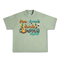 Oil Green fires friends drinks camping crew Urban Heavy Tee - texasbilliewilder