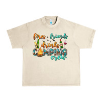 Sandshell fires friends drinks camping crew Urban Heavy Tee - texasbilliewilder