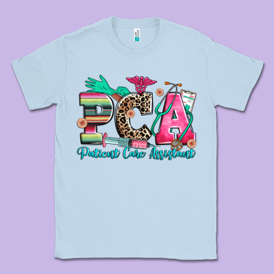 Pca Patient Care Assistant Classic Tee Designed By Zillion Design Studio