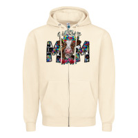 Sandshell autism mom 2 Zipper Hoodie - SublimationCraftShop