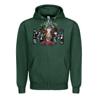 Sports Green autism mom 2 Zipper Hoodie - SublimationCraftShop