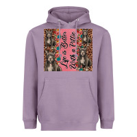 Lavender life is better with a pittie Heavyweight Hoodie - JahusDesignShop