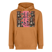 Meerkat life is better with a pittie Heavyweight Hoodie - JahusDesignShop