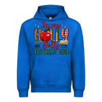 Cobalt in my holly jolly teacher era Urban Hoodie - MaliasSmallBusiness