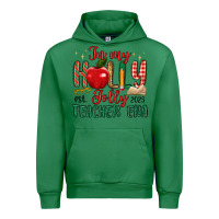 Emerald in my holly jolly teacher era Urban Hoodie - MaliasSmallBusiness