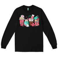 Black nurse coffee cups Long Sleeve Tee - texasbilliewilder