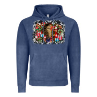 Vintage Denim indian hat christmas Vintage Hoodie - AdoDesignShop