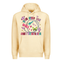 Pina Colada you give me butterflies Premium Hoodie - MaliasSmallBusiness