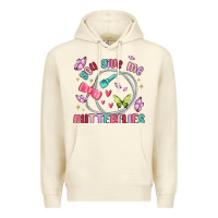 Sandshell you give me butterflies Premium Hoodie - MaliasSmallBusiness