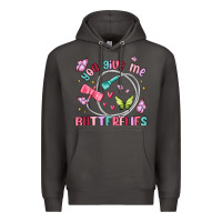 Smoke you give me butterflies Premium Hoodie - MaliasSmallBusiness