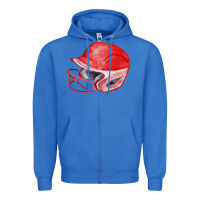 True Royal red softball helmet fa element Zipper Hoodie - FaDigitalArtStudio