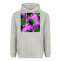 Moon Dust halloween spider green leopard seamless pattern Heavyweight Hoodie - BundleAndBundleShop