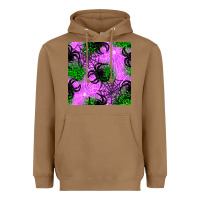 Toasted Coconut halloween spider green leopard seamless pattern Heavyweight Hoodie - BundleAndBundleShop