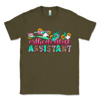 Army Green orthodontist assistant Classic Tee - Zillion Design Studio