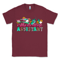 Burgundy orthodontist assistant Classic Tee - Zillion Design Studio