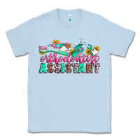 Dusty Blue orthodontist assistant Classic Tee - Zillion Design Studio