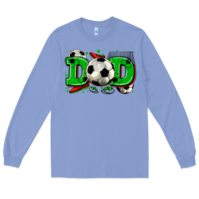 Dad Soccer Long Sleeve Tee by Zillion Design Studio | Teevron