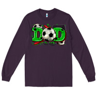 Plum dad soccer Long Sleeve Tee - Zillion Design Studio