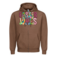 Chestnut Easter vibes Easter Day Zipper Hoodie - Neo Western