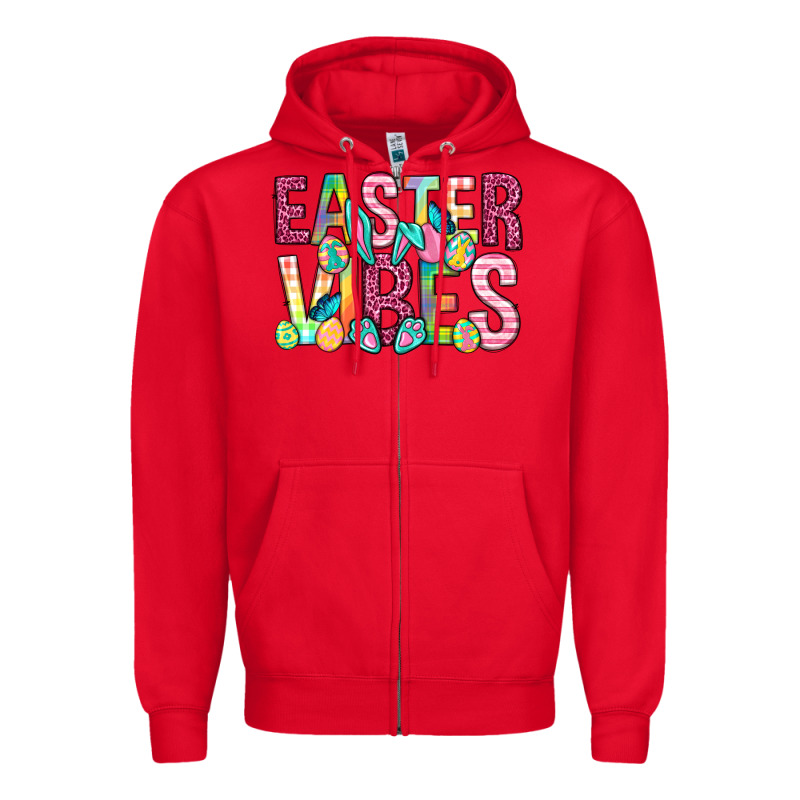 Easter Vibes Easter Day Zipper Hoodie by Neo Western | Teevron