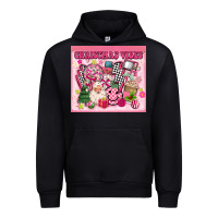Black 3d retro pink christmas vibes Urban Hoodie - MaliasSmallBusiness