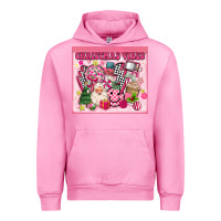 Fuchsia Pink 3d retro pink christmas vibes Urban Hoodie - MaliasSmallBusiness