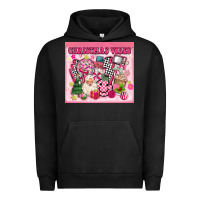 Pigment Black 3d retro pink christmas vibes Urban Hoodie - MaliasSmallBusiness