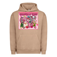 Pigment Burro 3d retro pink christmas vibes Urban Hoodie - MaliasSmallBusiness