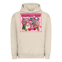 Pigment French Oak 3d retro pink christmas vibes Urban Hoodie - MaliasSmallBusiness