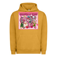 Pigment Peanut Butter 3d retro pink christmas vibes Urban Hoodie - MaliasSmallBusiness
