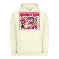Pigment Pistachio 3d retro pink christmas vibes Urban Hoodie - MaliasSmallBusiness