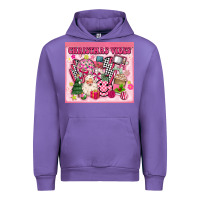 Tulip 3d retro pink christmas vibes Urban Hoodie - MaliasSmallBusiness