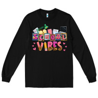 Black school vibes Long Sleeve Tee - AdoDesignShop