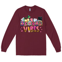 School Vibes Long Sleeve Tee | Teevron