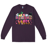 Plum school vibes Long Sleeve Tee - AdoDesignShop