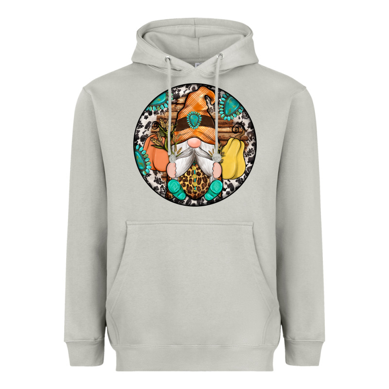 Fall Gnomes Round Earrings 1 Heavyweight Hoodie by Artiststas | Teevron